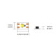 LED лента COLORS 160-2216-24V-IP20 9.6W 1285Lm 4000K 5м (C6160-24V-4mm-NW)