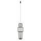 Люстра Nowodvorski 12251 Nome B GX53 1x15W IP20 графитовая