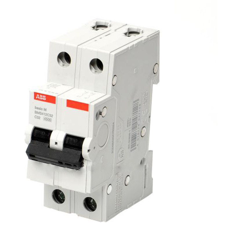 Автоматичний вимикач ABB BASIC M 2Р 40А 4,5kA