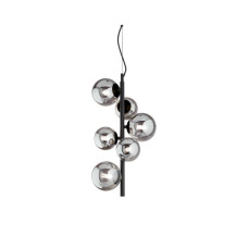 Подвесной светильник, люстра Ideal Lux 271422 Perlage G9 6x15W IP20 дымчатый