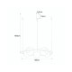 Люстра Zuma Line 5011 Orbit E27 5x40W IP20 Чорна