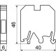 Клеммник Аско-Укрем JXB 4/35 серый (A0130010002)