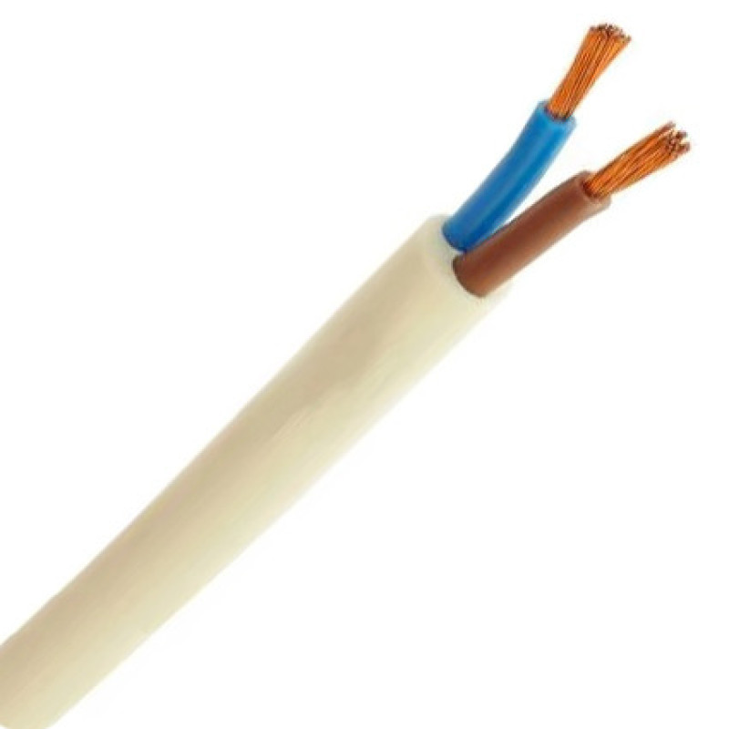 Провод ELCOR 110100 ПВС 2х0,75