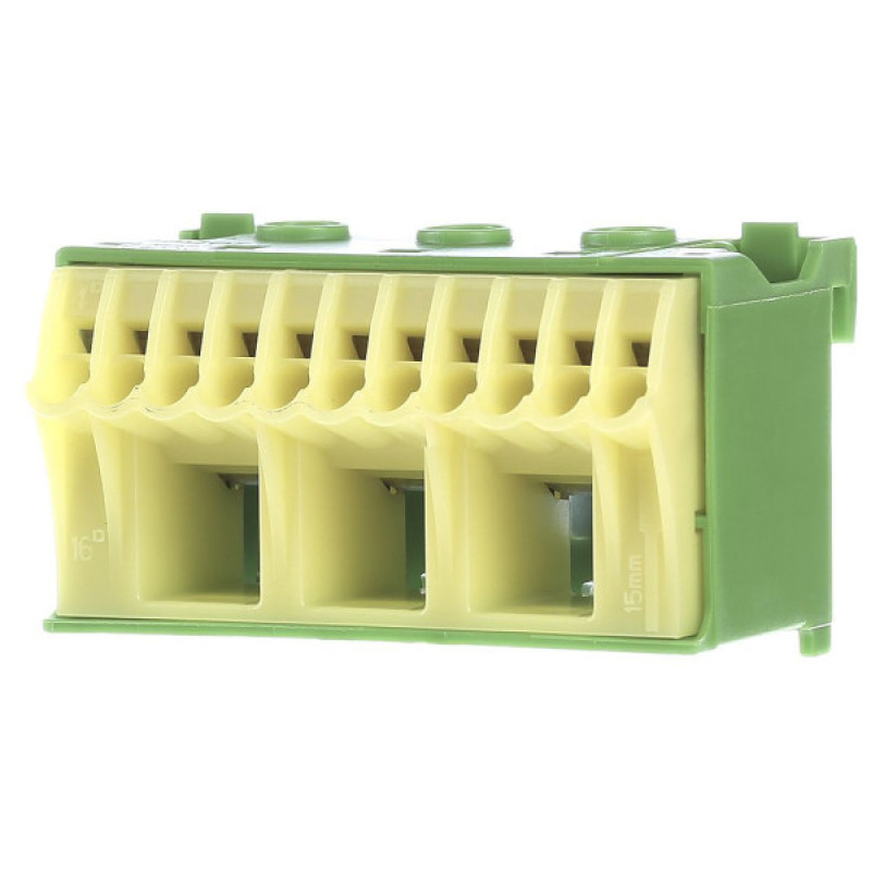 Блок Hager KN14E PE-клемма 3x16мм2+11x4мм2