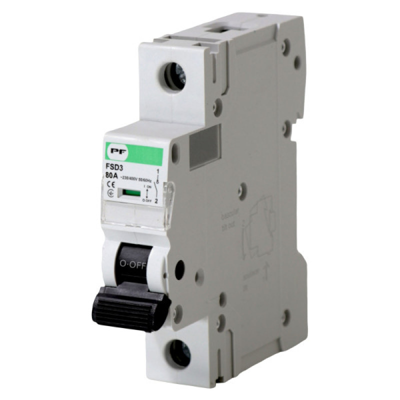 Вимикач навантаження Promfactor FSD3 1P 80A (FSD31080)