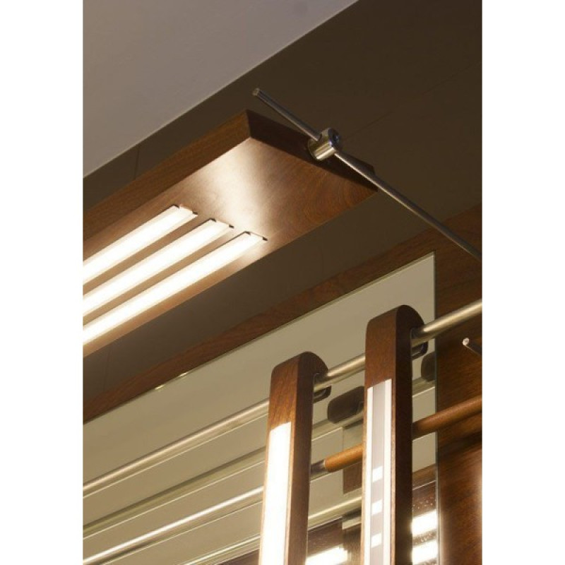 LED-профіль KLUS PDS-4-K, 1 метр