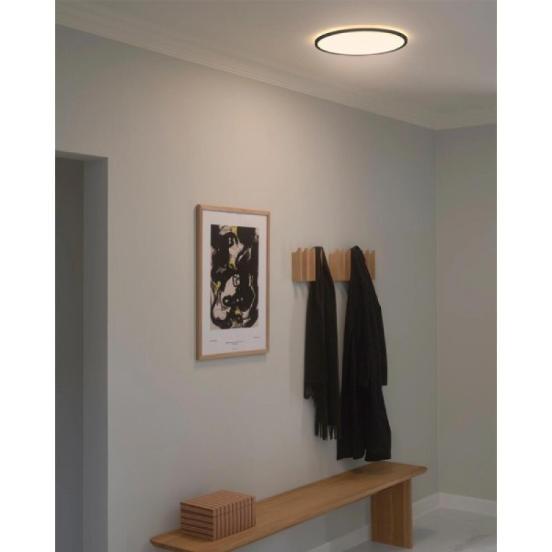 Світильник стельовий Nordlux 47286003 Oja LED 1x22W 2700K 2100Lm IP20 чорний