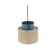 Підвісний світильник, люстра Tk Lighting 3257 Duo Juta E27 1x15W IP20 Бежевий
