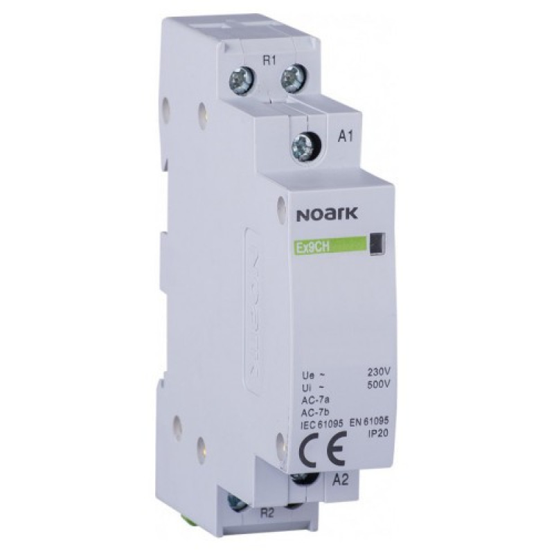 Модульный контактор NOARK Ex9CH25 20 230В 25А 2NO (107320)