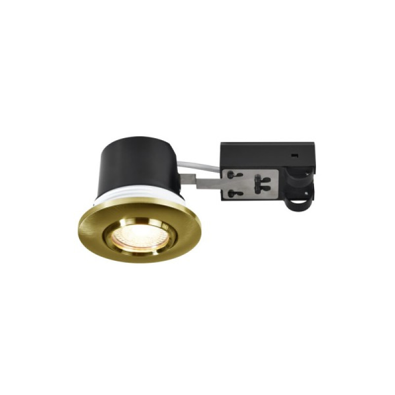 Точечный светильник Nordlux 2210100035 Umberto GU10 1x7.5W IP44 латунный