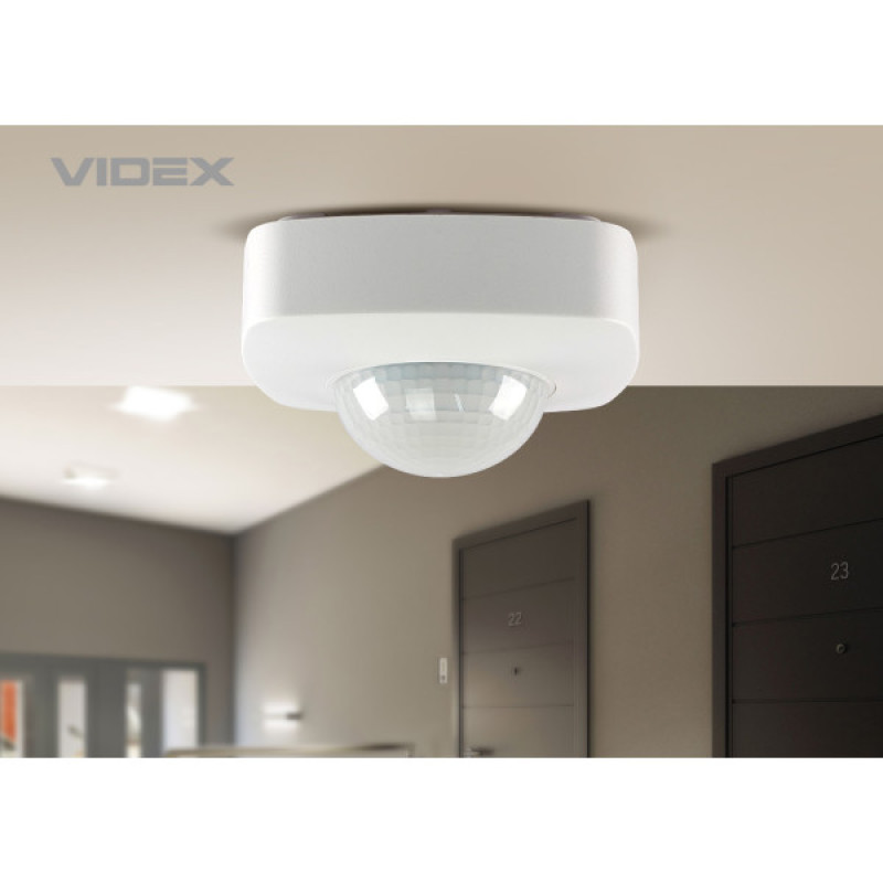 Инфракрасный датчик движения Videx 1200Вт 220В (VL-SPC24W)