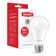 Светодиодная лампа груша Maxus A60 10Вт 3000K 220В E27 1050лм (1-LED-775)