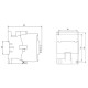 Магнитный пускатель Promfactor FC-2/25А 1NO AC230В (FC20025230)