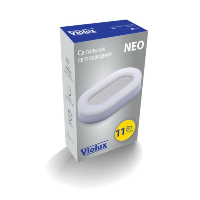Светильник LED Violux ДББ NEO овал 11W 4000K IP65 ( 242221 )