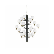 Люстра Ideal Lux 197333 Copernico G9 20x4W IP20 черная