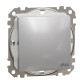 Одноклавишный переключатель Schneider Electric Sedna Design & Elements с крышкой IP44 алюминий SDD213106