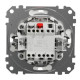 Одноклавишный переключатель Schneider Electric Sedna Design & Elements с крышкой IP44 алюминий SDD213106