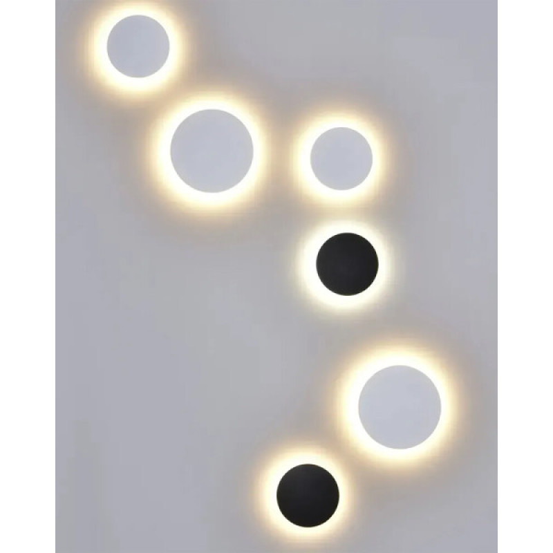 Уличный светильник MJ-Light 17013 Moon LED 1x9W 4000K 720Lm IP54 черный