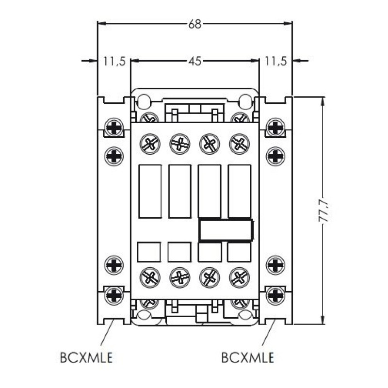 Контактор ETI 004643110 CEM 12.01 24V AC