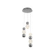 Люстра Italux PND-83728-21W-3K-CH Oter Led 4x21W 3000K 1300Lm IP20