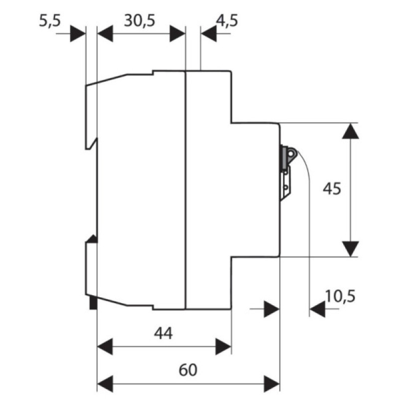 УЗО Schrack BC606103 6кА 63А 30мА 3P+N тип AC