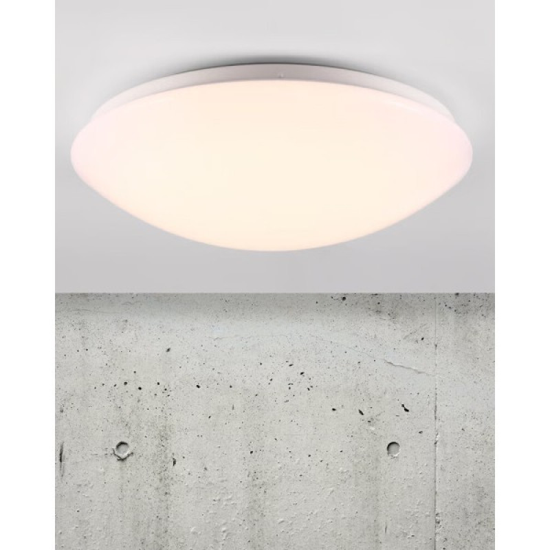 Світильник стельовий Nordlux 45376001 Ask LED 1x16W 3000K 1450Lm IP44 білий