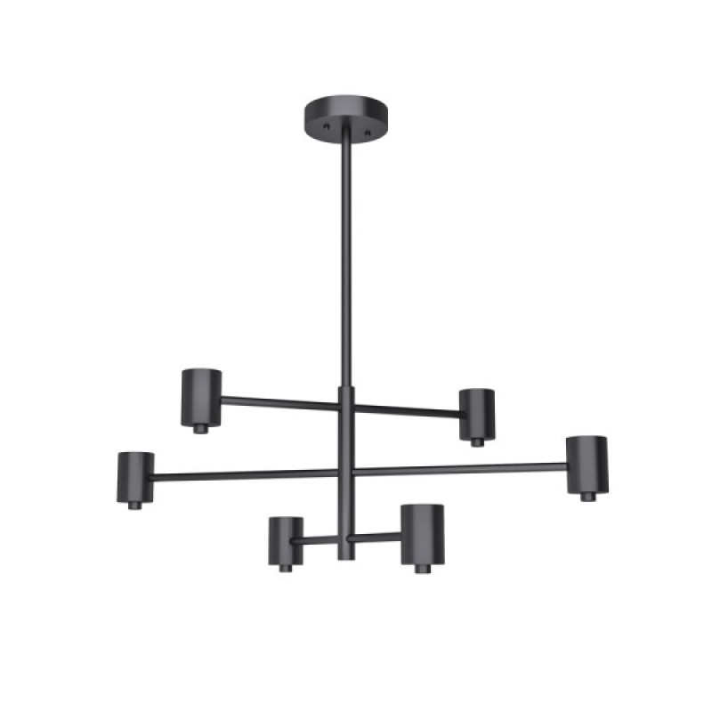 Люстра Pikart 24921-3 Pointer GU10 6x60W IP20 черная