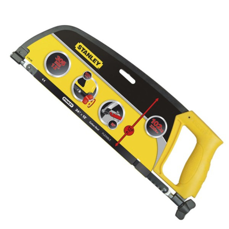 Ножовка по металлу Stanley Enclosed Grip 300мм