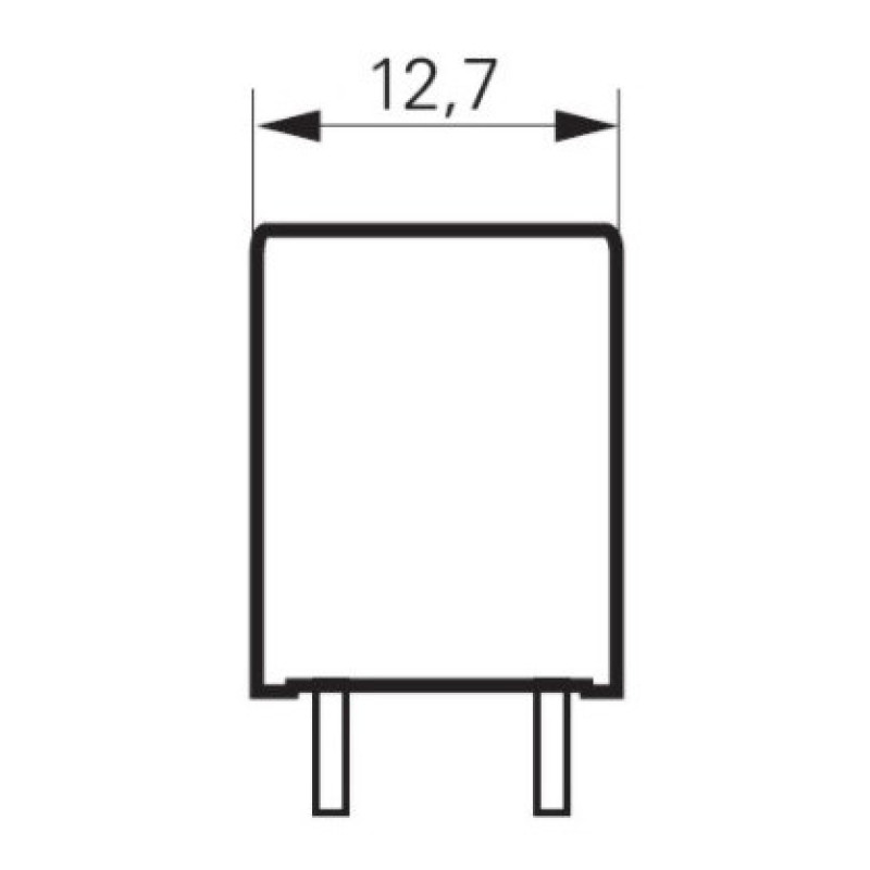 Силовое реле Schrack RT424024 24B DC 8А