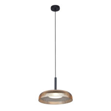 Підвісний світильник, люстра Zuma Line P230757601 Solvia LED 1x10W 3000K 750Lm IP20 чорний (5905316693036)
