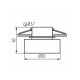 Точечный светильник Kanlux 29235 Govik GU5.3/GU10 1x10W IP20