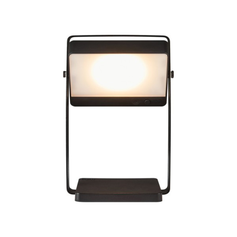 Вуличний світильник на сонячній батареї Nordlux 2418035003 Saulio LED 1x3.5W 3000K 200Lm IP44 чорний