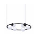 Люстра Zuma Line 5007 Orbit E27+E14 6x40W IP20 Чорна