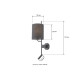Бра, настінний світильник MJ-Light MJ15025 Voro E27+LED 2x3W 3000K-3200K IP20