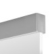 LED-профиль KLUS EX-ALU для торцевой подсветки стекла, 1 метр