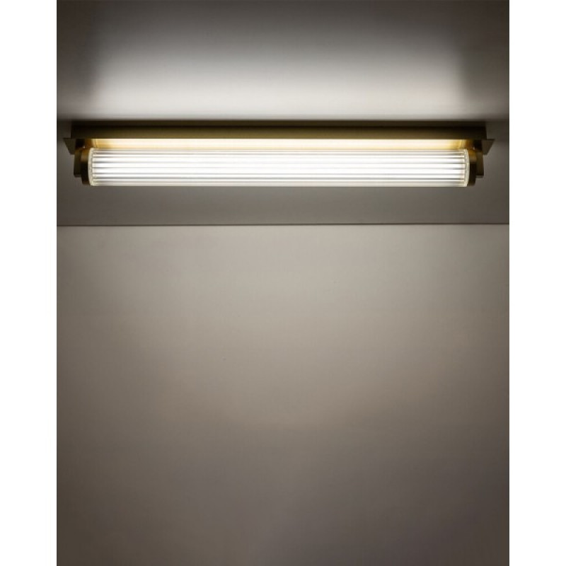 Бра, настенный светильник Zuma Line 1235 Como LED 1x26W 2700K-6500K 1950Lm IP20 латунный (5905616073187)
