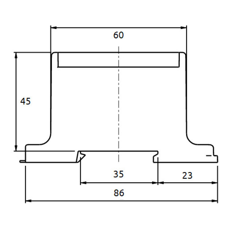 Клема Promfactor FT 1Р Cu:16-95мм²/ Al:16-95мм² сіра FT1095F
