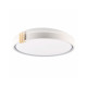 Люстра із пультом світлодіодна, стельовий світильник Goldlux 328854 Arletta 50 Led 1x48W 3000K-6000K 8000Lm IP44 Сірий