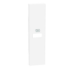 Лицевая панель USB розетки Bticino Living Now KW11C на 1 модуль (белая)