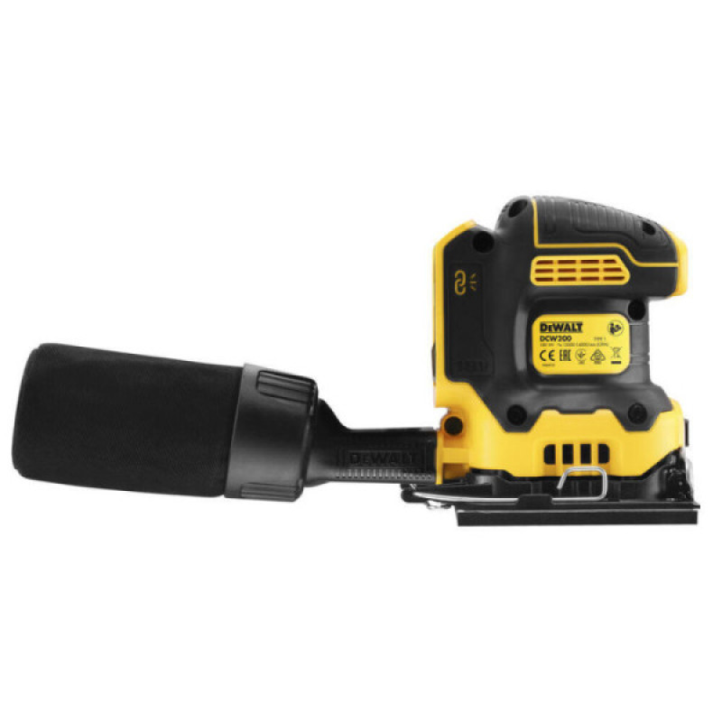 Вибрационная шлифмашина DeWALT DCW200NT XR Li-Ion 18В 8000-13500об/мин