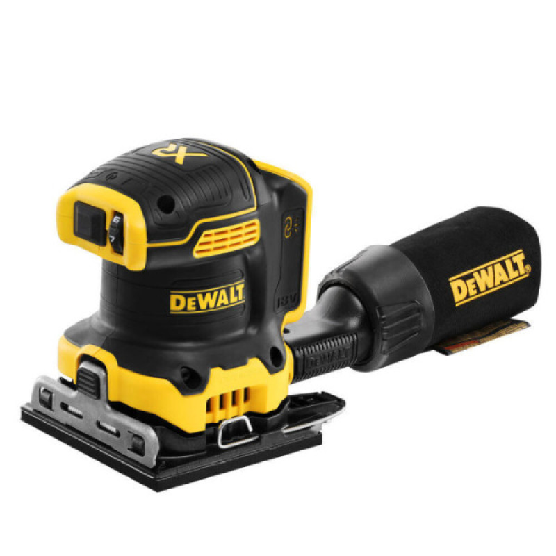 Вибрационная шлифмашина DeWALT DCW200NT XR Li-Ion 18В 8000-13500об/мин