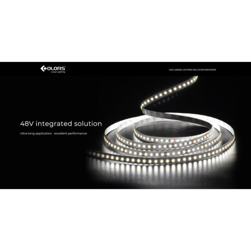 LED лента COLORS 144-2835-48V-IP20 5.4W 580Lm 4000K 5м (DS8144-48V-12mm)