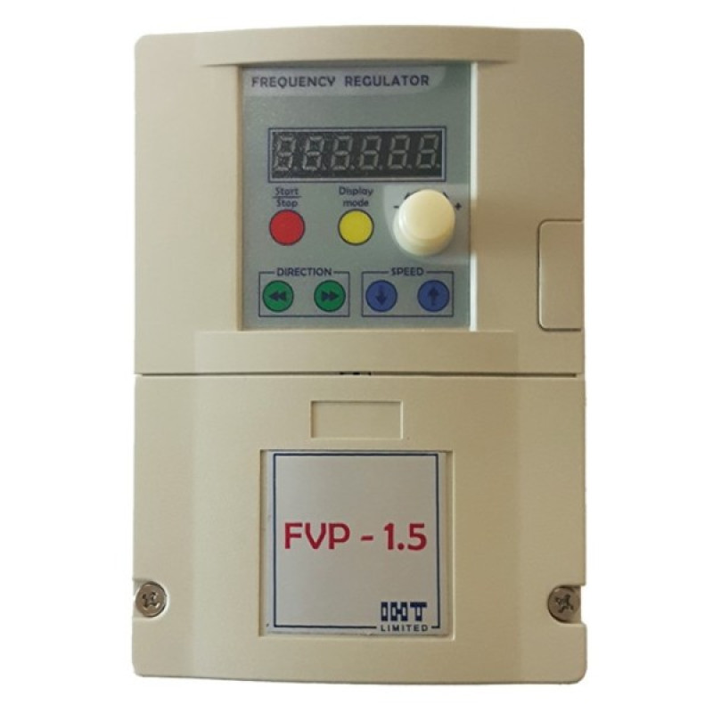 Частотний перетворювач IHT FVP-1.5VR (1Ф-3Ф 220В) 1,5 кВт (функція зовнішнього керування напруги та частоти)
