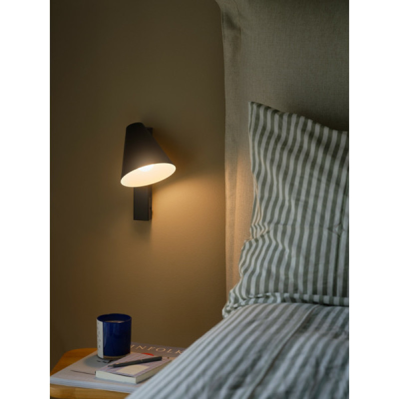 Бра, настенный светильник Nordlux 2512281003 Wilmer E14 1x40W IP20 черный