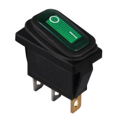 Перекидной переключатель TNSy KCD3-103W GR/B IP54 зеленый (TNSy5500851)