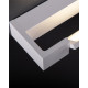 Бра, настенный светильник MJ-Light 17021 Zeon LED 1x18W 4000K 1700Lm IP20 белый