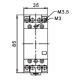 Контактор ETI 002462310 R 25-40 230V AC 25A (AC1)