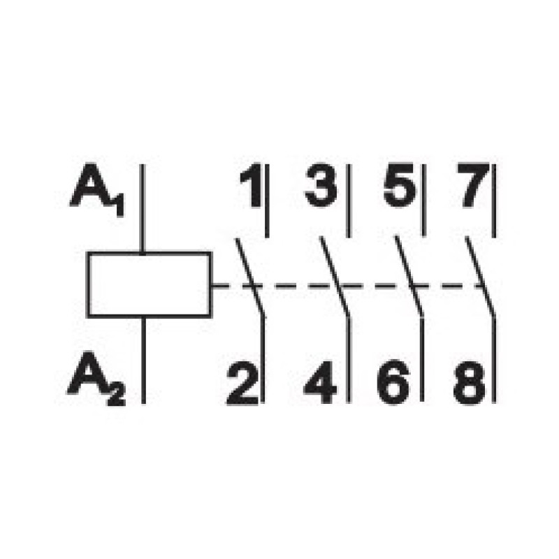 Контактор ETI 002462310 R 25-40 230V AC 25A (AC1)