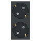 Двойная розетка Schneider Electric NU306754A 45° (антрацит)