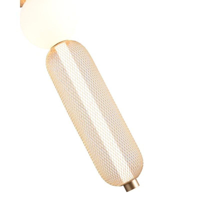 Підвісний світильник, люстра Zuma Line 5905316668225 Sarr LED 1x27W 3000K-5700K 3200Lm IP20 золотий